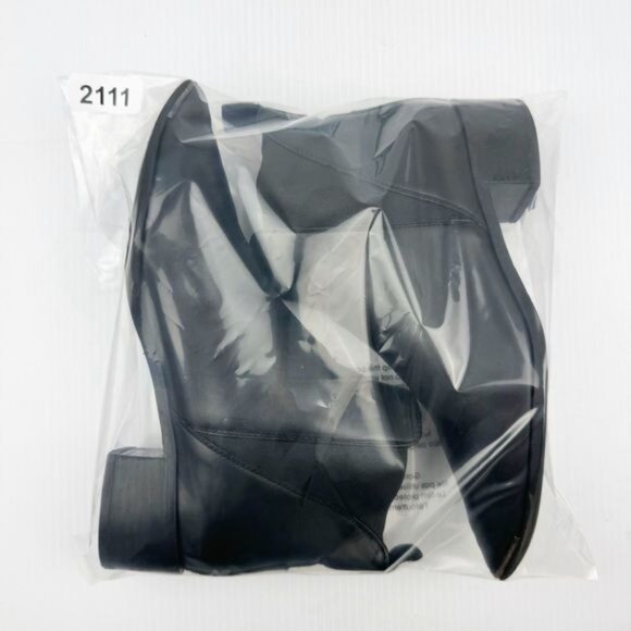 Acne Studios Jensen black Smooth Leather Pointed Toe Chelsea Boot 6.5 - Picture 10 of 11